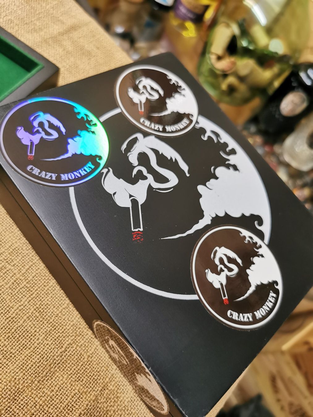 Humidor per sigari: Cigar Presenter - Lounge Tablar + Reisehumidor Crazy Monkey – Nuovo e nell'imballaggio originale da Wetzikon ZH venduto da Tothart 6