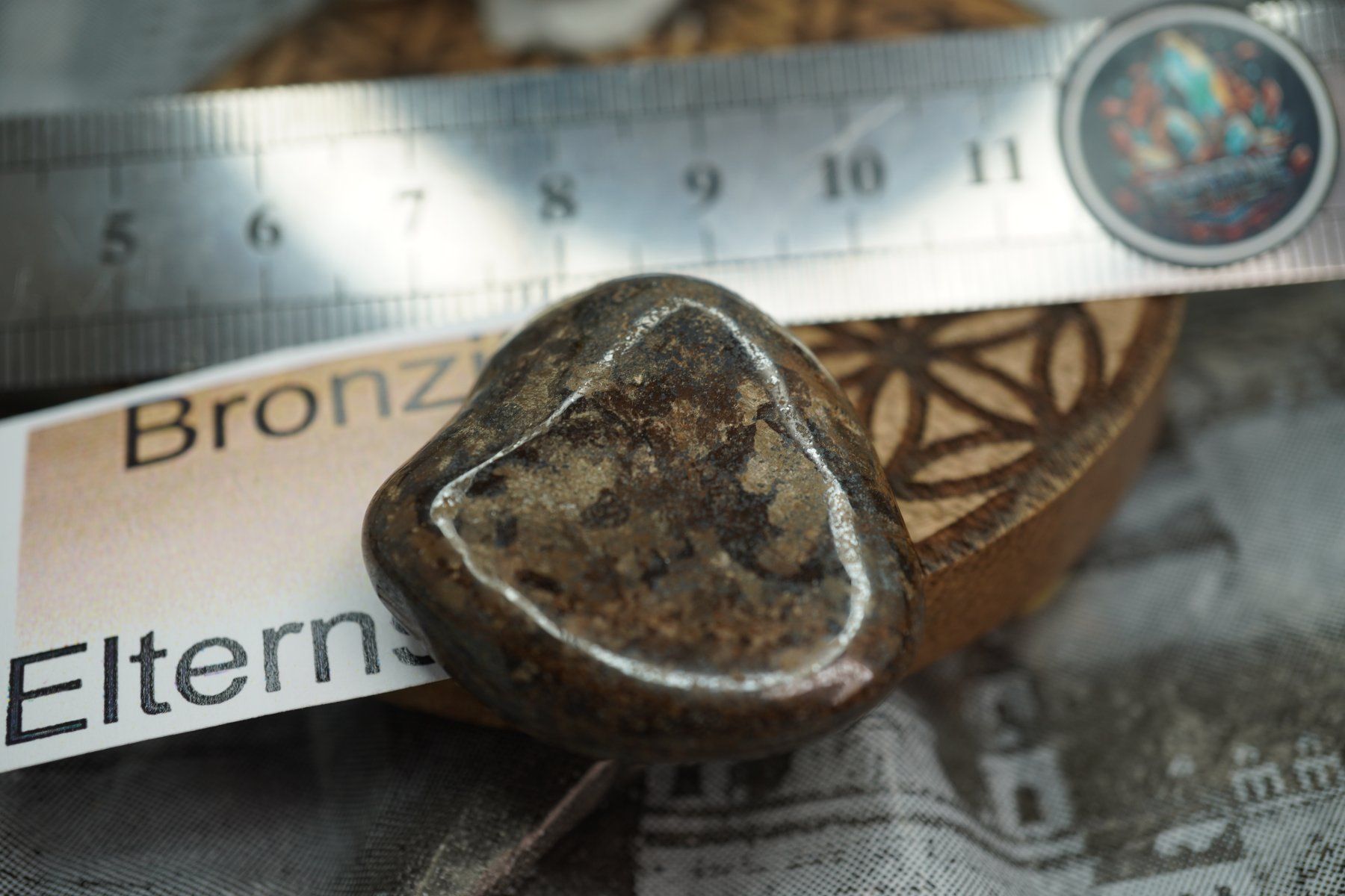Minerali & Pietre curative: Bronzit    mit beschreib      ab 1.-  Auktion – Nuovo e nell'imballaggio originale da Eschenbach SG venduto da topstone 4