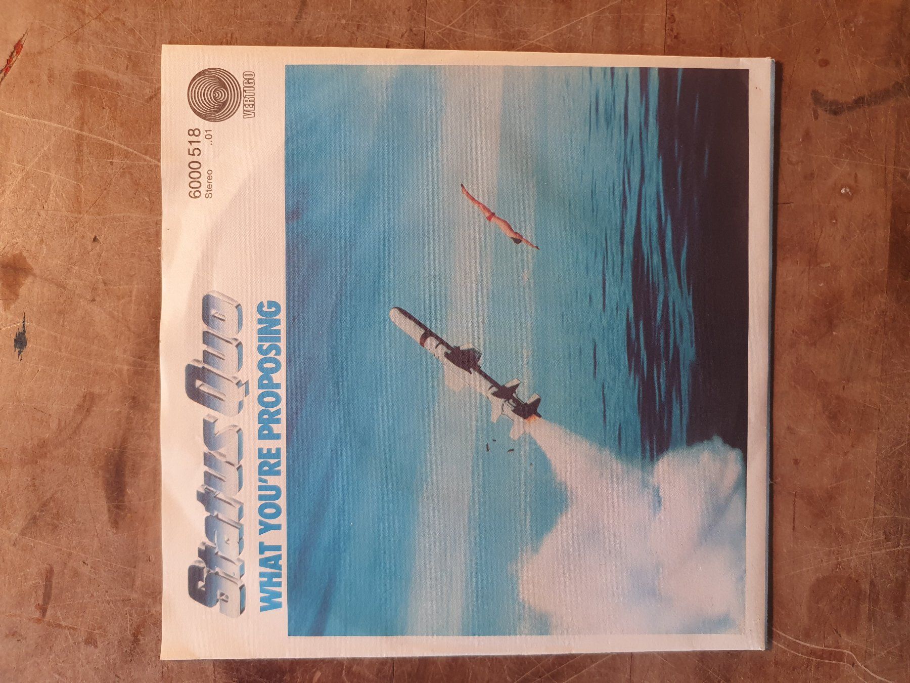 Schallplatten: Maxi Single Status Quo What You're Proposing – Gebraucht aus Zürich von loosebone