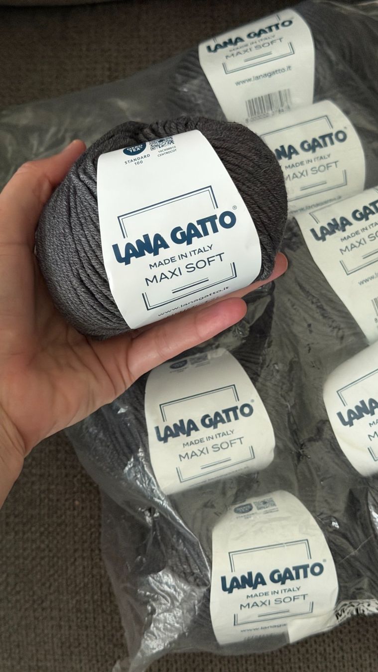 Lana: Lanna Gatto Maxi soft merino Strickgarn – Nuovo e nell'imballaggio originale da Lachen SZ venduto da Danuteg 4