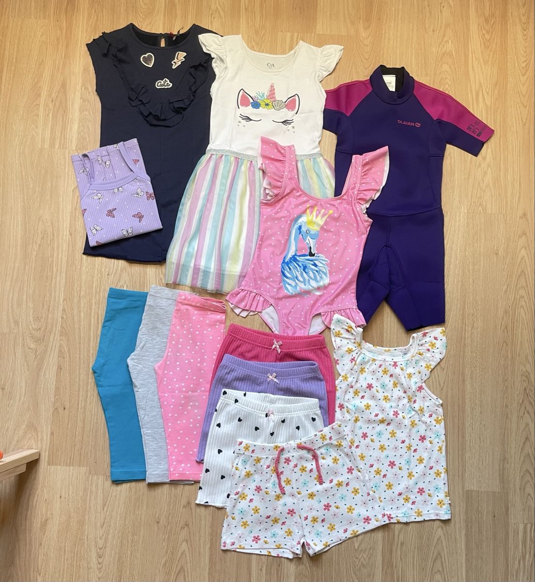 Ensembles coordonnés: Kleiderpaket Mädchen Gr. 116 – D'occasion à Deitingen par ALE-3891 4