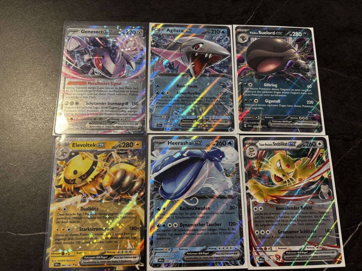 Pokémon Carte collezionabili: Pokémon Karten Sammlung Ex 6x Deutsch  – Nuovo (secondo la descrizione) da Magden venduto da LegacyCards