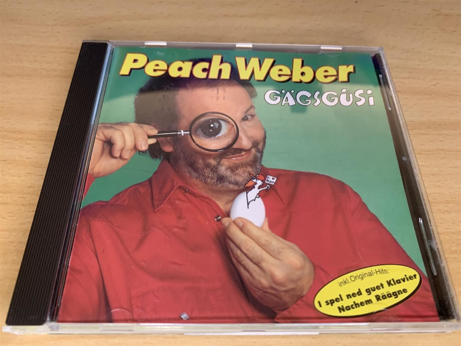 CDs: Peach Weber – Gägsgüsi – Gebraucht aus Rikon im Tösstal von Alpenmutz