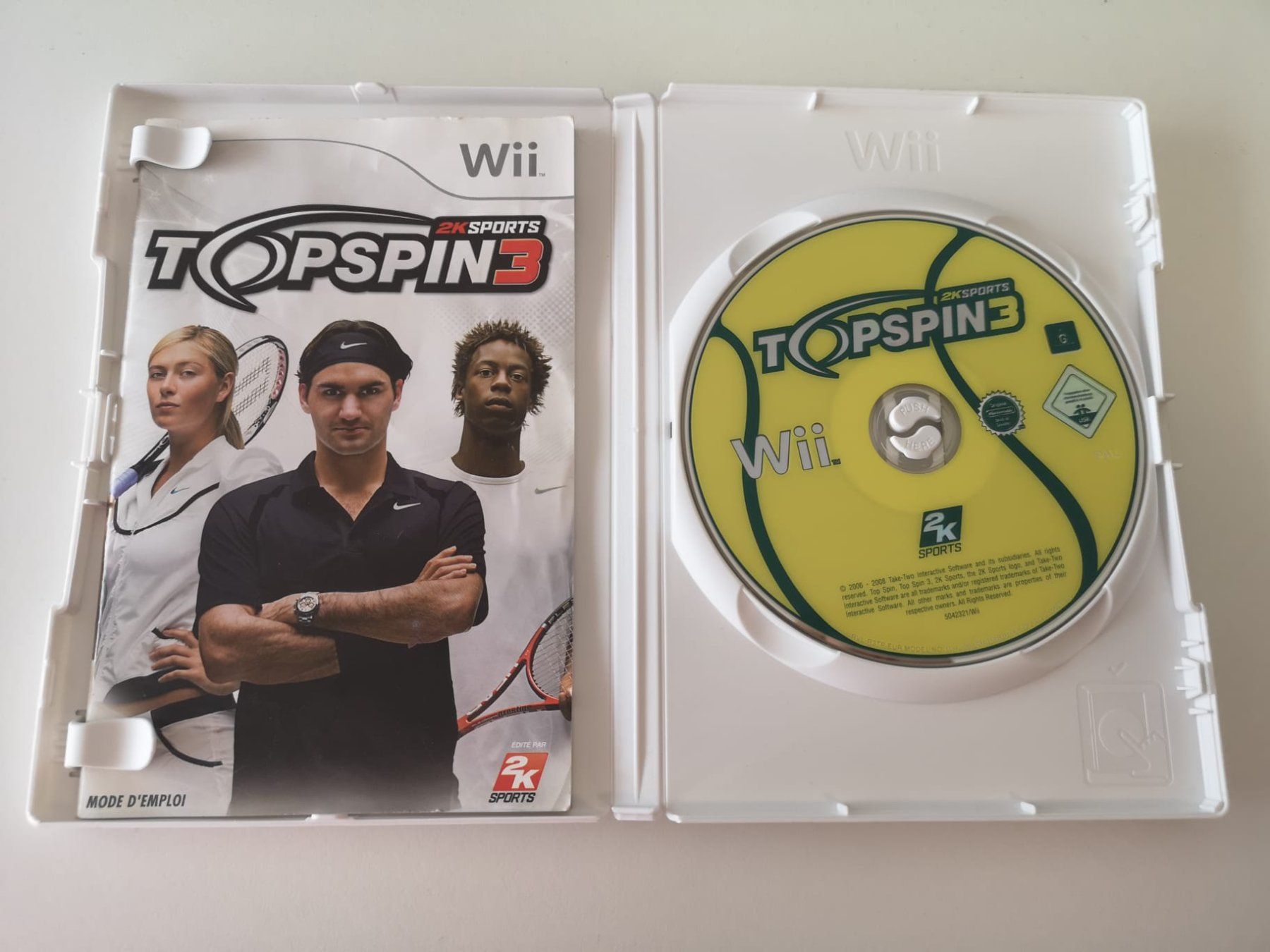 Nintendo Spiele: Topspin 3 (Wii) – Gebraucht aus Herisau von Seyashop1 1