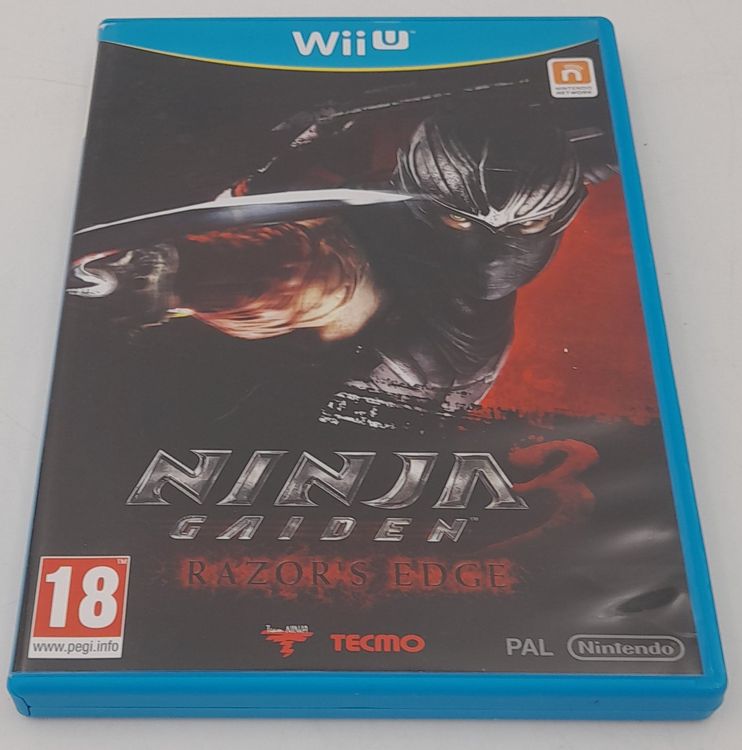 Nintendo Wii U Ninja Gaiden 3 Razor's Edge complet parfait (D'occasion ...
