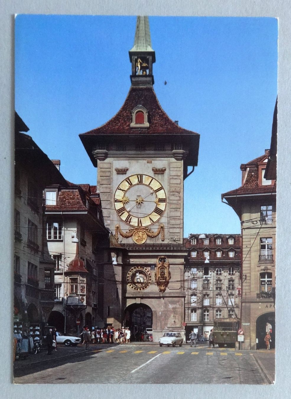Ansichtskarten: Bern - Zeitglockenturm – Gebraucht aus Fétigny von Billy2miny