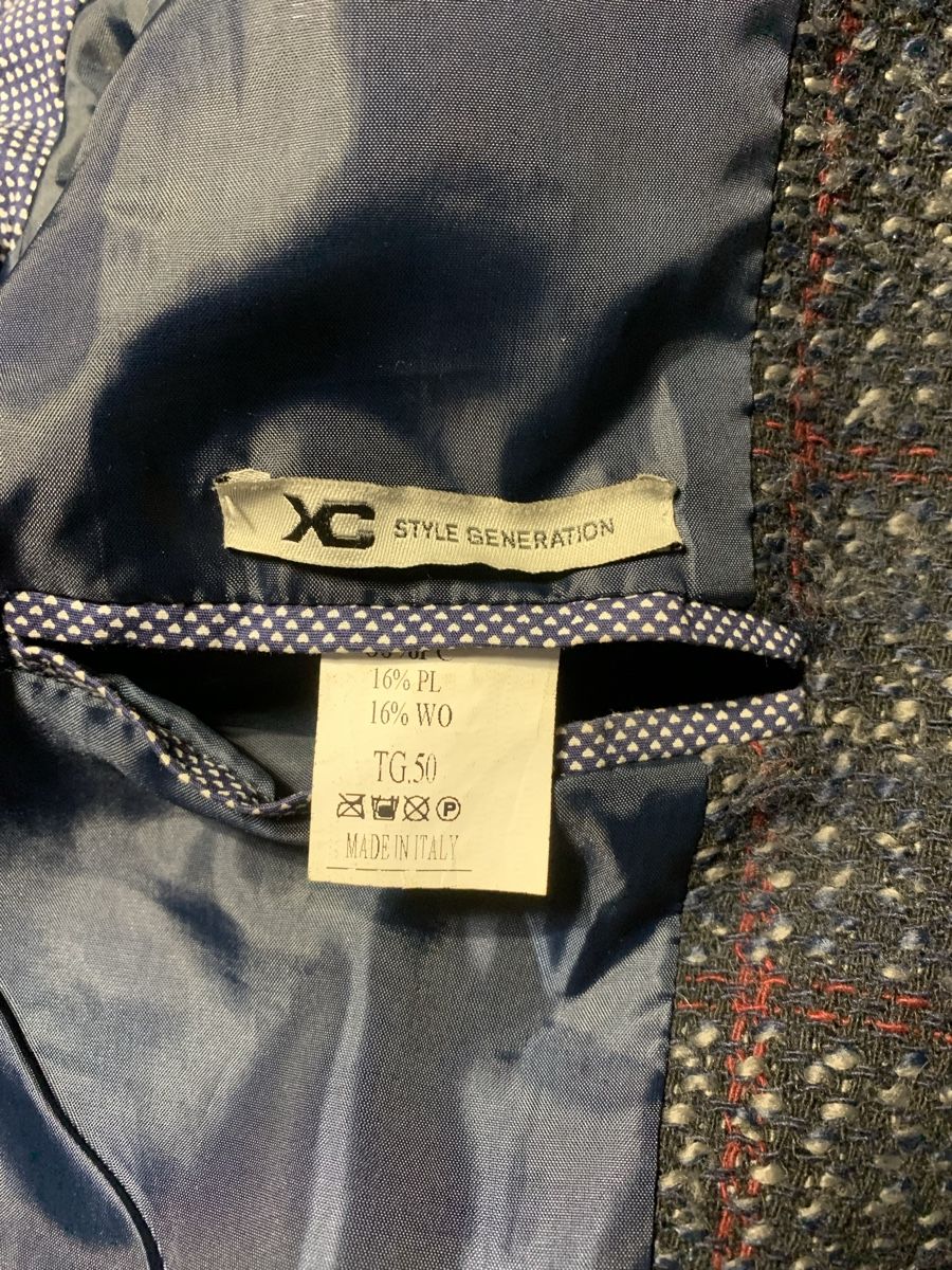 Giacche: Blazer uomo X-Cape quadri blu rossa -tgL-chic e elegante – Nuovo (secondo la descrizione) da Gordevio venduto da LanaZimm 8