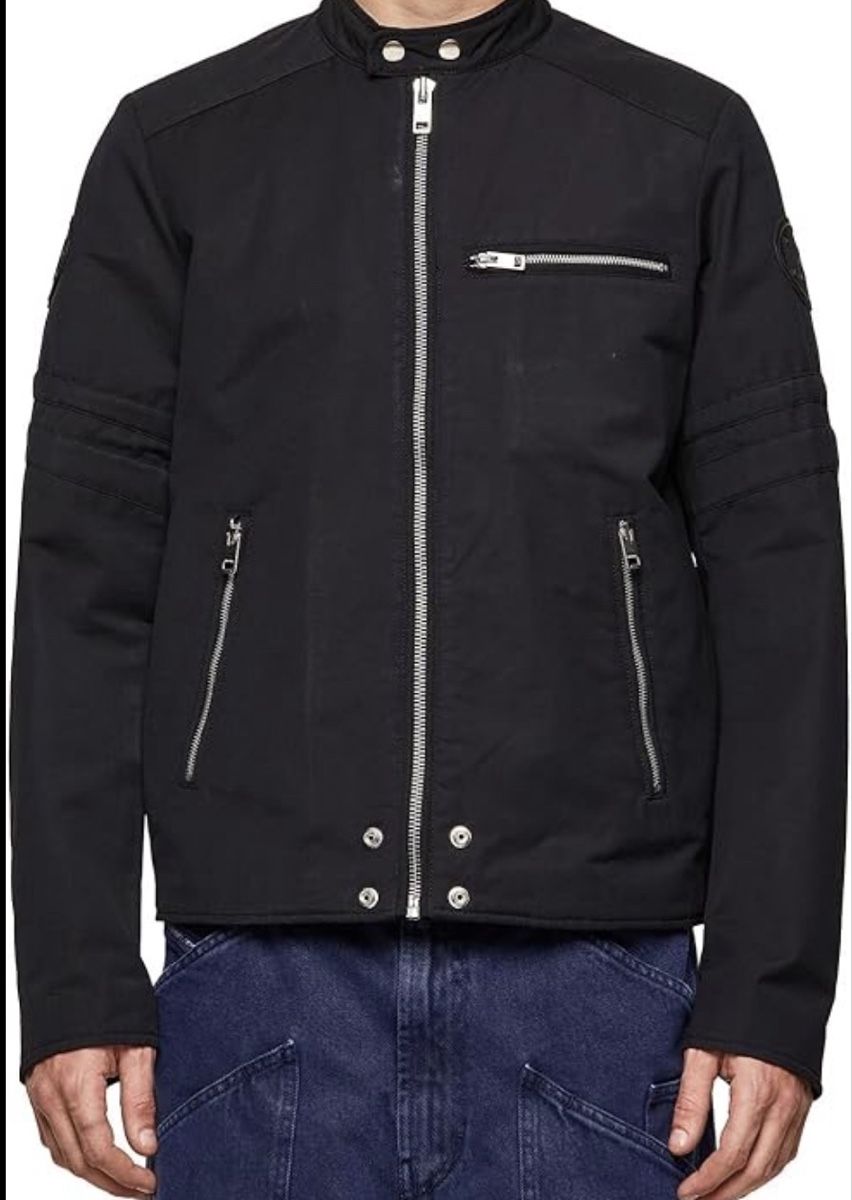 Diesel Giacche: Schwarze DIESEL Bomberjacke Grösse L – Usato da Bülach venduto da INO_