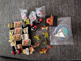 Sammlung Anstecknadeln diverse Motive