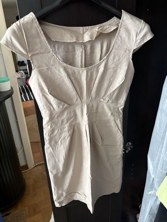 Sommerkleid in Beige – Vintage– S/M 