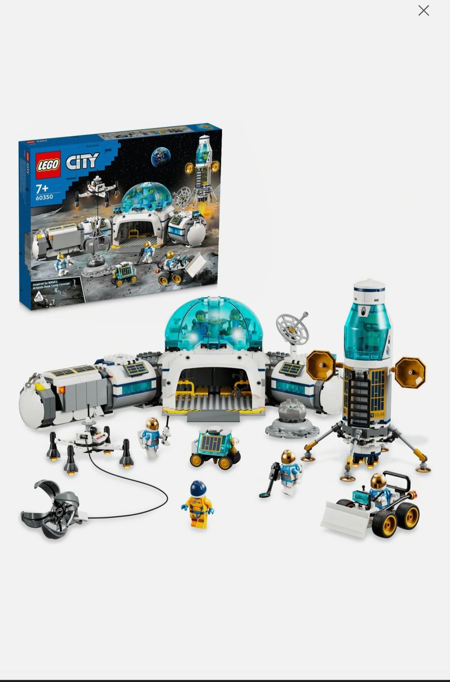 Lego Giocattoli: 60350 Lego Mondforschungsbasis – Nuovo (secondo la descrizione) da Utzigen venduto da lou40