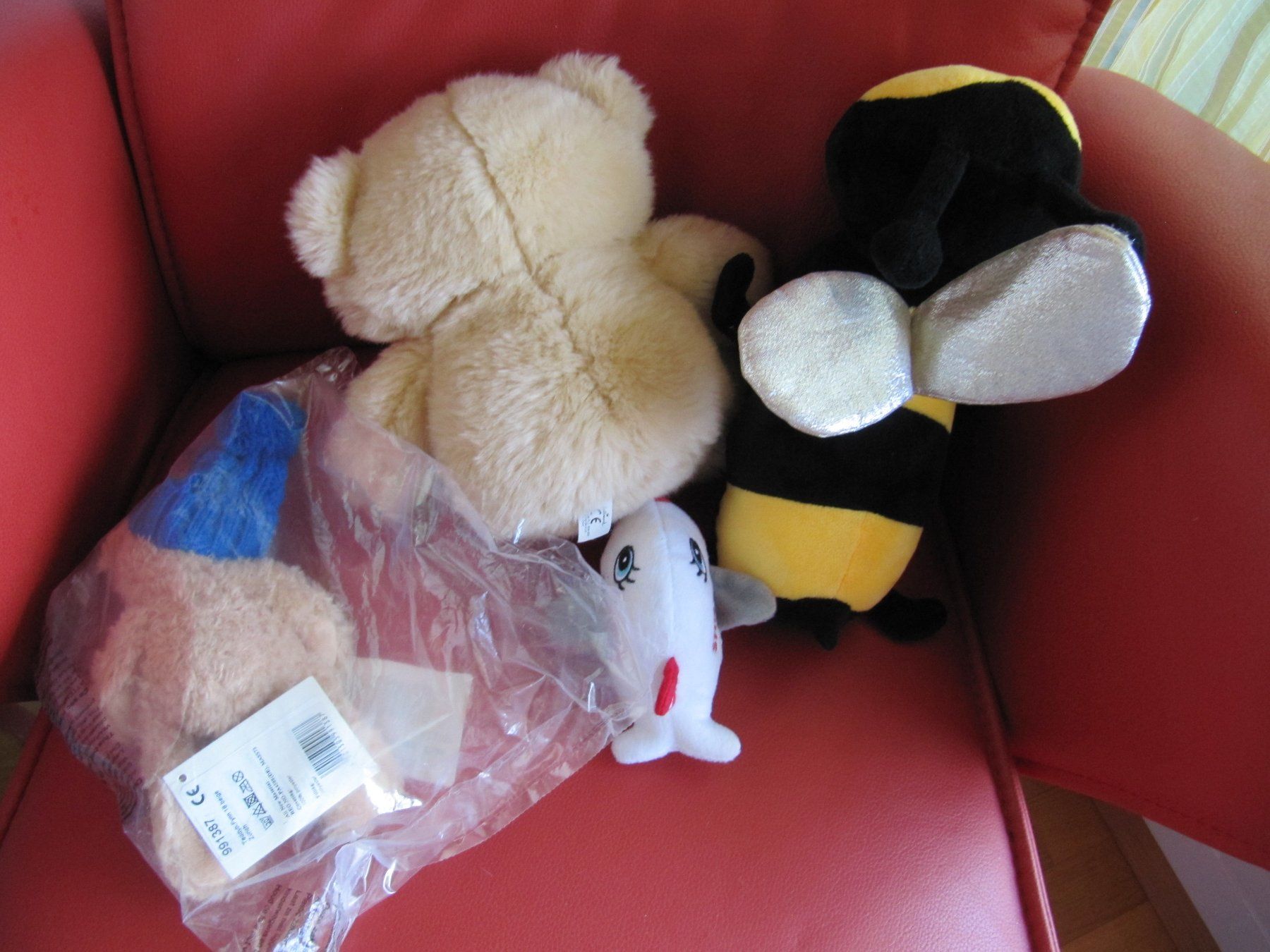 Giocattoli: 4 Plüschtiere: Biene Wespe Teddybär Steiff – Nuovo (secondo la descrizione) da Würenlos venduto da AustralisZ 4