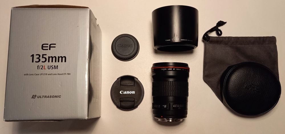 Foto Dotti | OBIETTIVO CANON EF 135MM F2 L - Macchine fotografiche