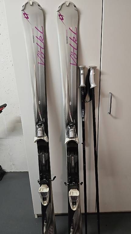 Völkl Skis: Völkl Ski mit Stöcken – D'occasion à Baden par knc00 4