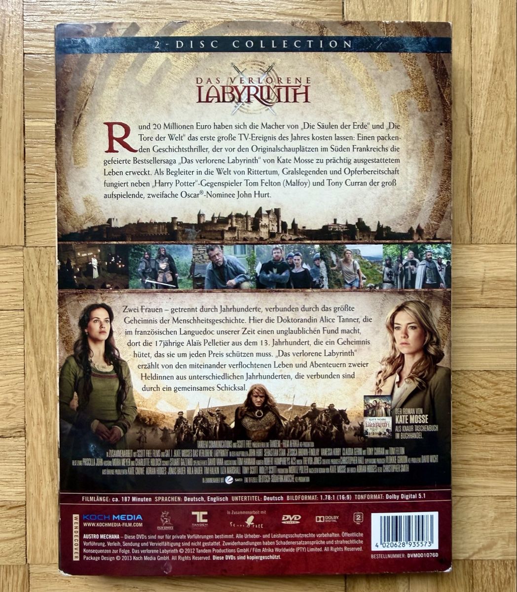 Tous les DVDs: Das verlorene Labyrinth DVD 2-Disc – D'occasion à Allschwil par Ivyleaf 1