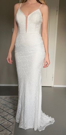 Stilvolles Hochzeitskleid Mery's Couture Grösse 38 Mermaid
