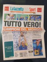 "LA GAZZETTA DELLO SPORT" TAG NACH DEM WM FINAL 2006!