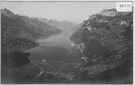 Walensee mit Walenstadt