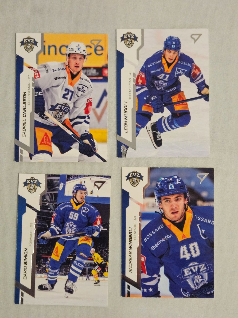 Sportzoo Sammelbilder & Trading cards: Sportzoo Saison 24/25 EV Zug – Gebraucht aus Wilen b. Wil von Gasut81