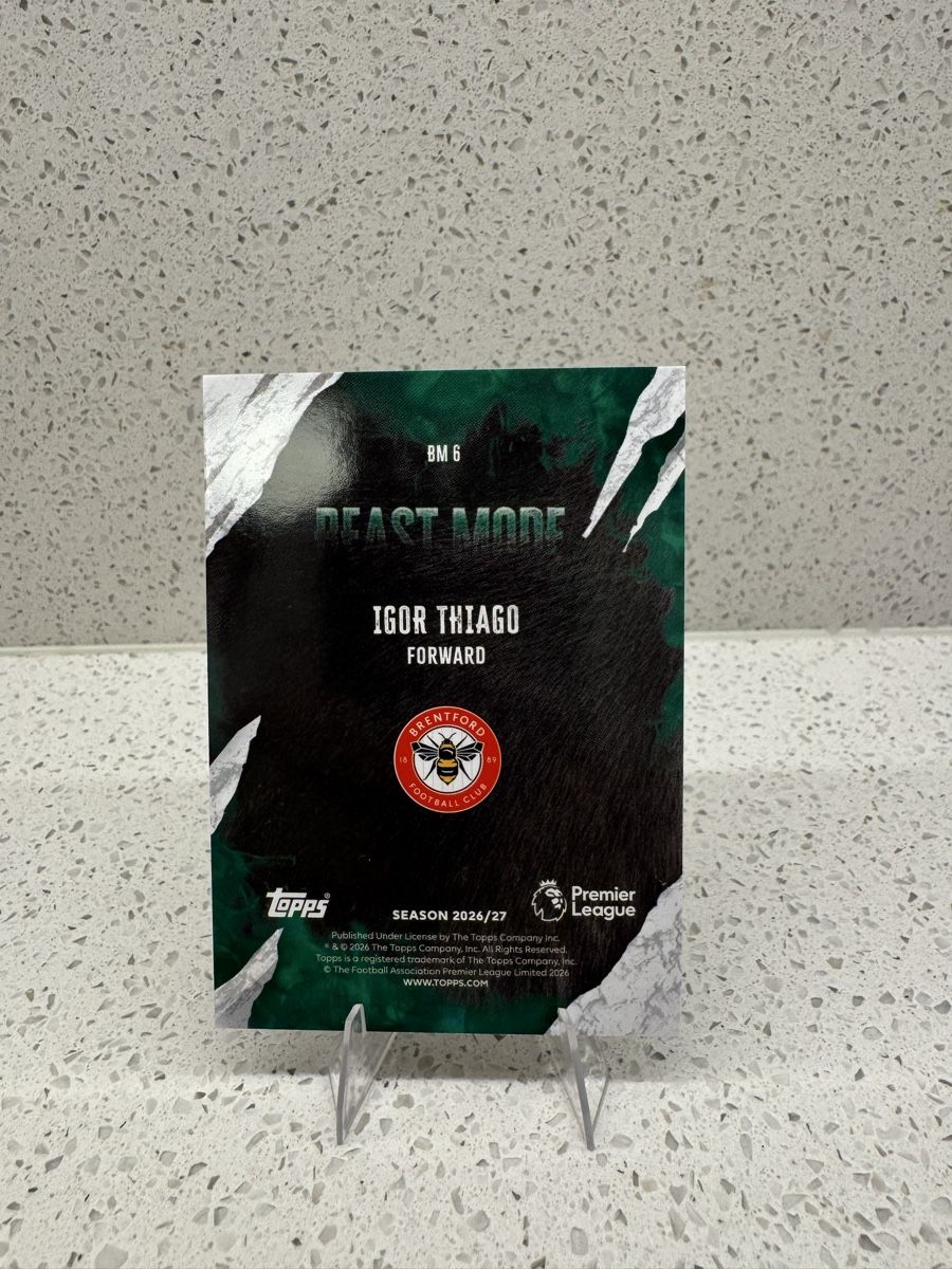 Topps Carte collezionabili: Igor Thiago - Beast Mode - PL 2026/27 – Usato da Zollikofen venduto da Bebby12 1