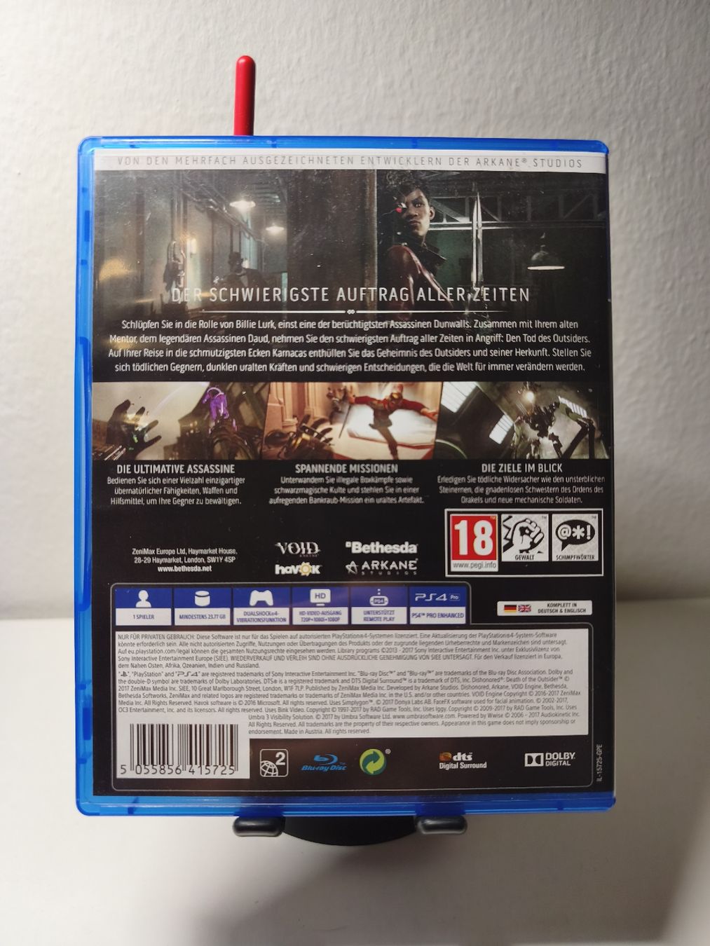 Giochi: Dishonored Der Tod des Outsiders PS4 usato – Usato da S. Vittore venduto da GamesAndCards95 1