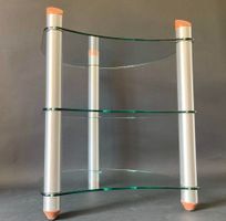Belle étagère Hi-Fi SPECTRAL en verre trois niveaux