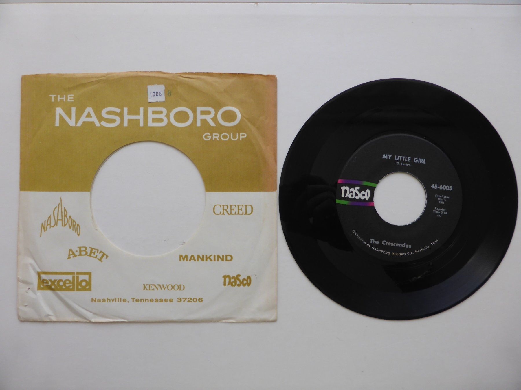 Dischi in vinile: VINYL SINGLE  THE CRESCENDOS – Usato da Küssnacht am Rigi venduto da Mondkinder
