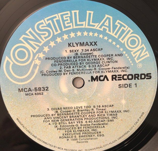 Dischi in vinile: Klymaxx - Klymaxx (LP) – Usato da Grüningen venduto da azulvinyl 2