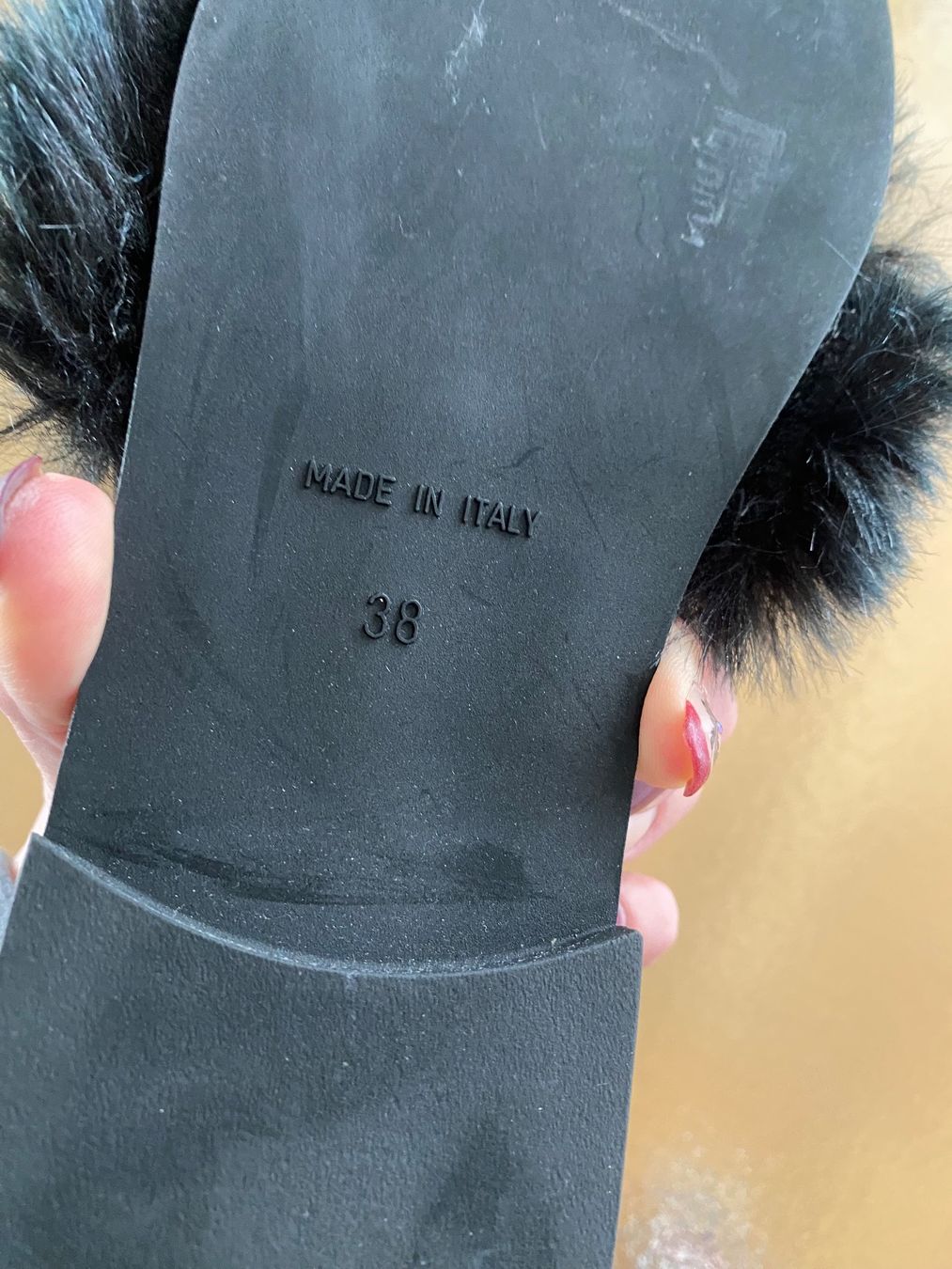 Globus Scarpe da donna: Pantoletten mit Kunstfell – Usato da Schöftland venduto da Guccigirl 3