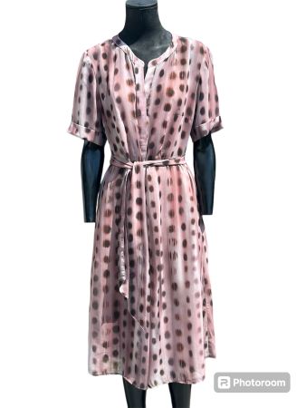 Midi Sommerkleid mit Gürtel Gr 40 👗🌹☀️ neu