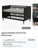 Bopita Baby Bett, Gitterbett