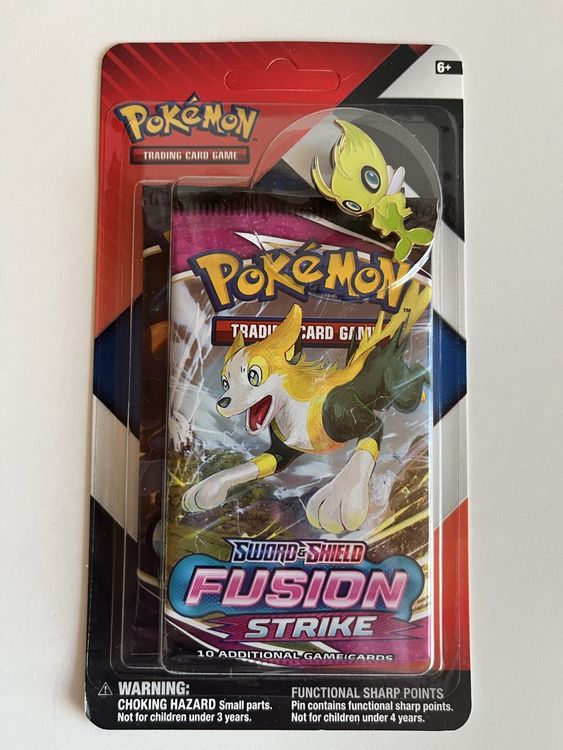 Pokémon Celebi Pin 2-Pack Blister (Fusion Strike / CR) (Gebraucht) in ...