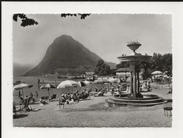 AK 1961 Lido di Lugano - Schön und Kaffeebraun 🤭