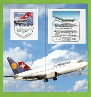 2005 Swiss zur Lufthansa Limitierte Auflage des Folders 1500