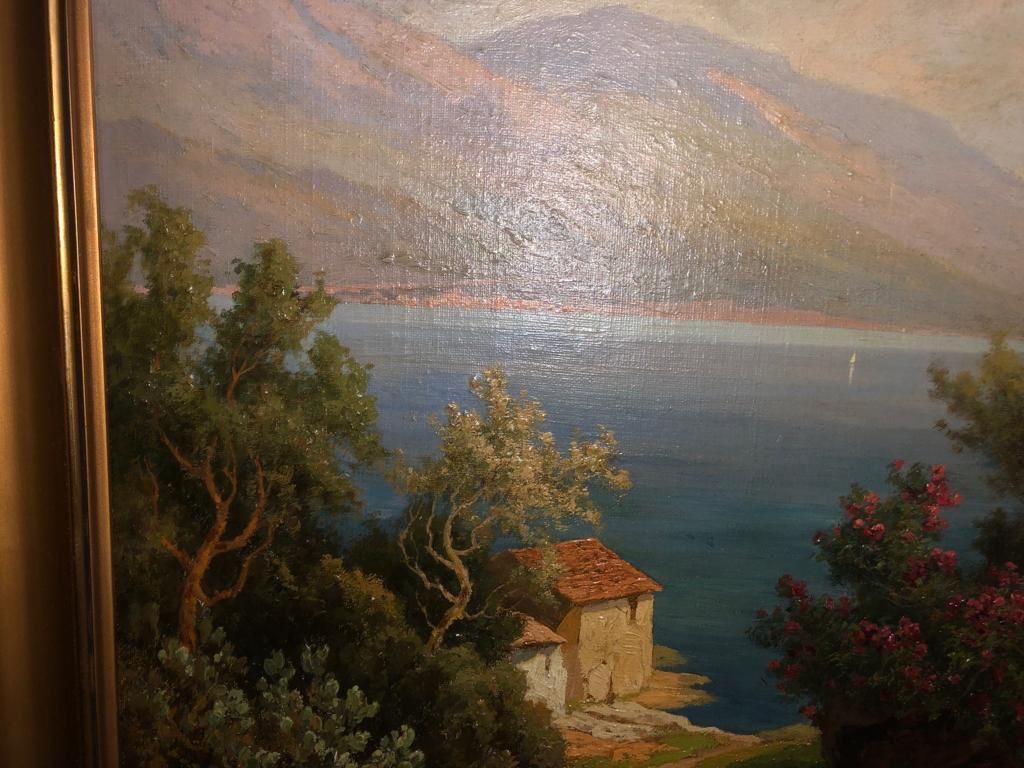 Dipinti: Tessiner Landschaft von Karl Flieher – Usato da Cham venduto da Chramschopf 2