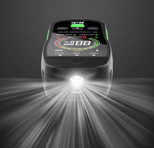 Misurare: Feuchtigkeitsmesser mit Farb-LCD-Display – Nuovo e nell'imballaggio originale da Châtelaine venduto da topshop.switzerland 2