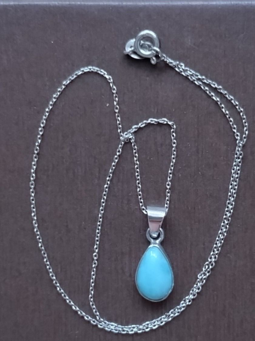 Ciondoli: Pendentif argent avec Larimar – Usato da Genève venduto da mar_2kgm