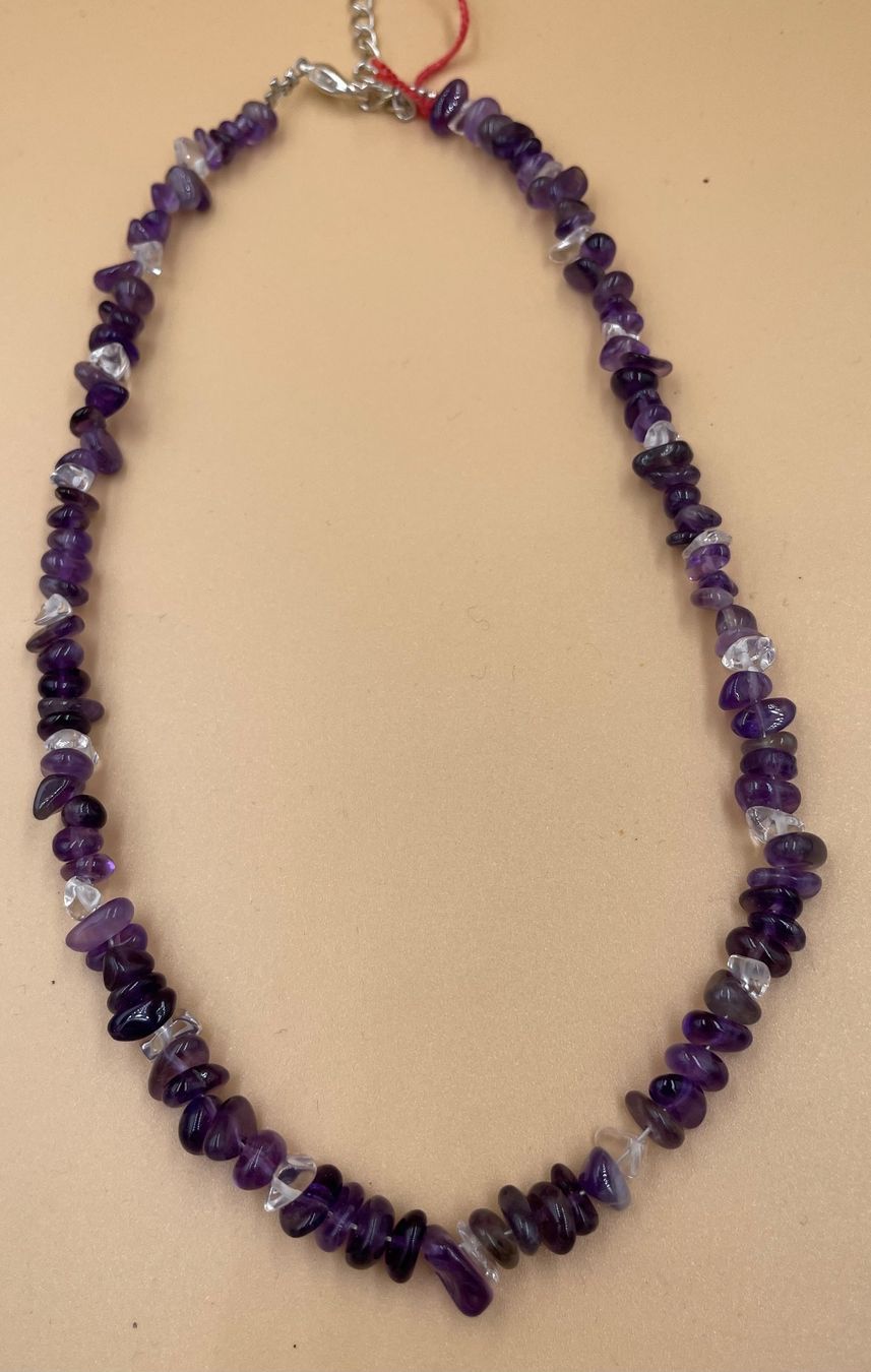 Catenine: Amethyst / Bergkristall Halskette – Nuovo e nell'imballaggio originale da St. Gallen venduto da Martunia 2