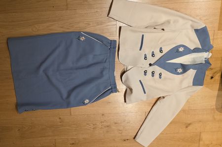 Div. Kostüme Damen 2-Teiler Gr. 42 Rock Kleid Blazer