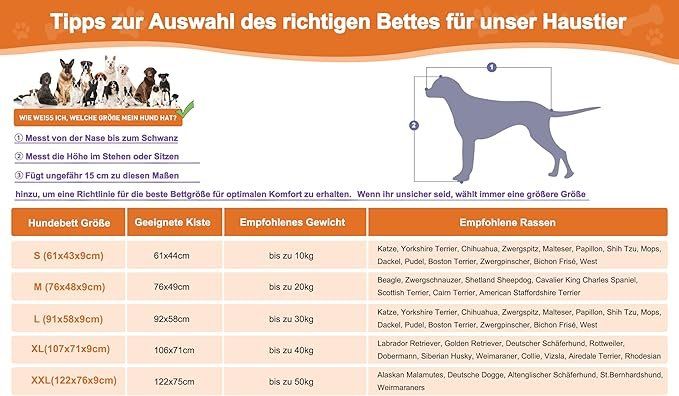 Cucce & Letti: Hundebett Grosse Hunde, Grau 91x58 cm – Nuovo e nell'imballaggio originale da Oberentfelden venduto da ase_sk8n 5