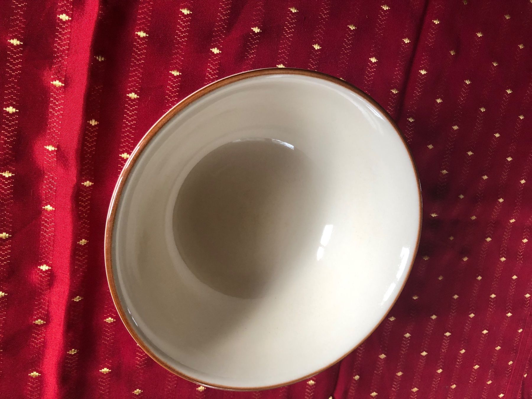 Rössler Ciotole: Rössler Schüssel beige braun – Usato da Schübelbach venduto da Dolly990_2 2
