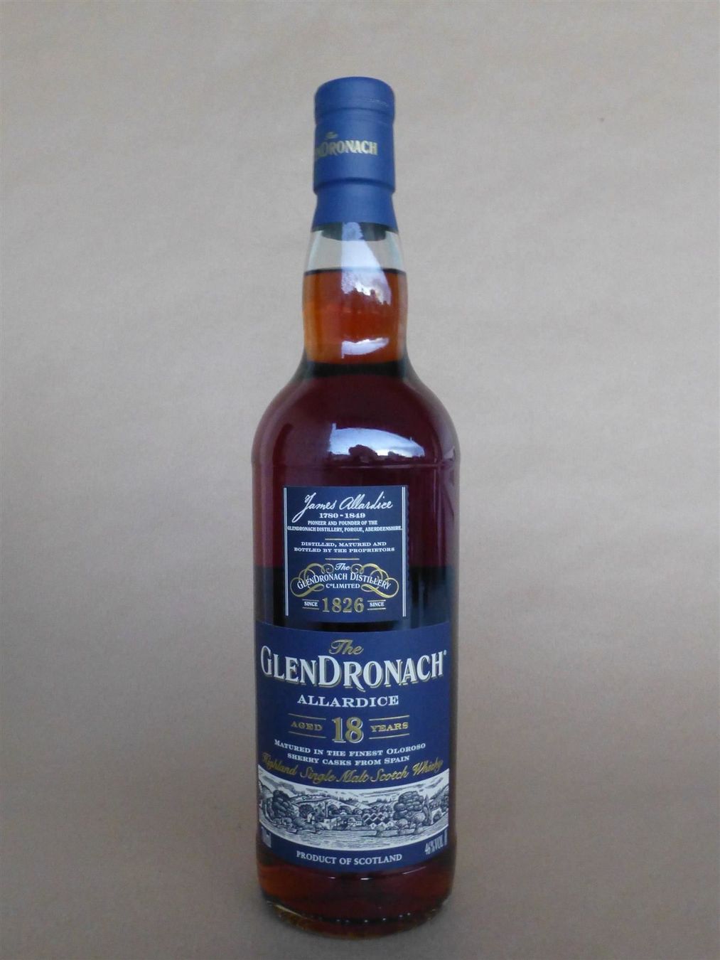 Glendronach Bevande alcoliche: GlenDronach Allardice - 18 Years – Nuovo e nell'imballaggio originale da Basel venduto da Falconis 1