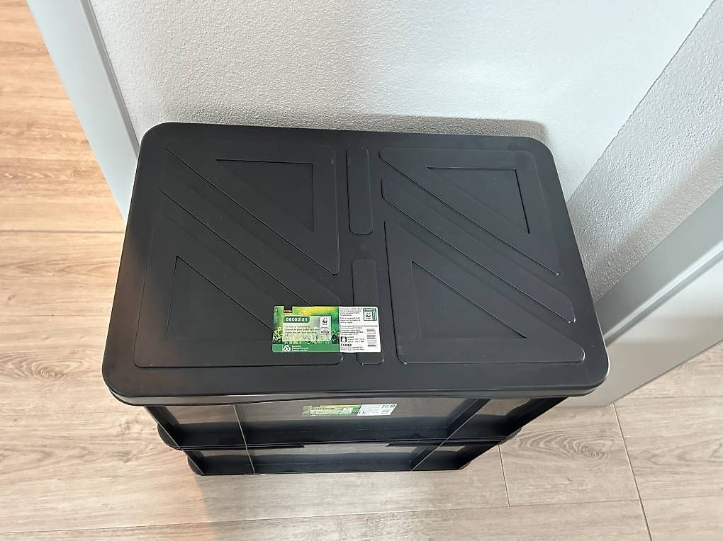 Transportkisten: 2x Oecoplan Kisten 60l & 1x Deckel – Gebraucht aus Scherz von sab_h66s 1