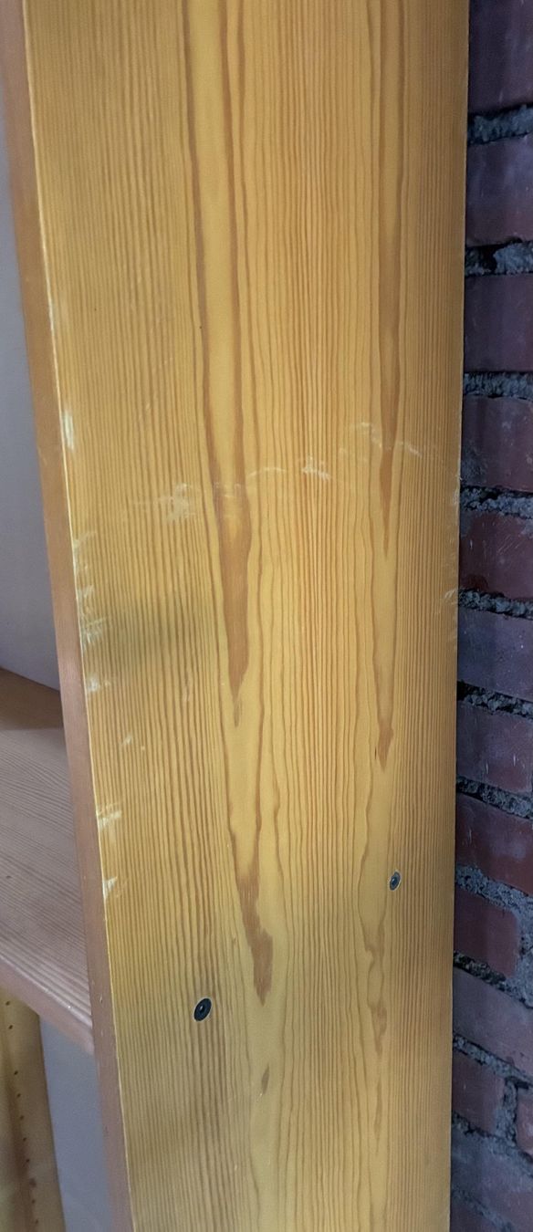 Scaffali: Regal Holz braun 5 Bretter variabel einsetzbar – Usato da Oberkulm venduto da Weberlisa 3