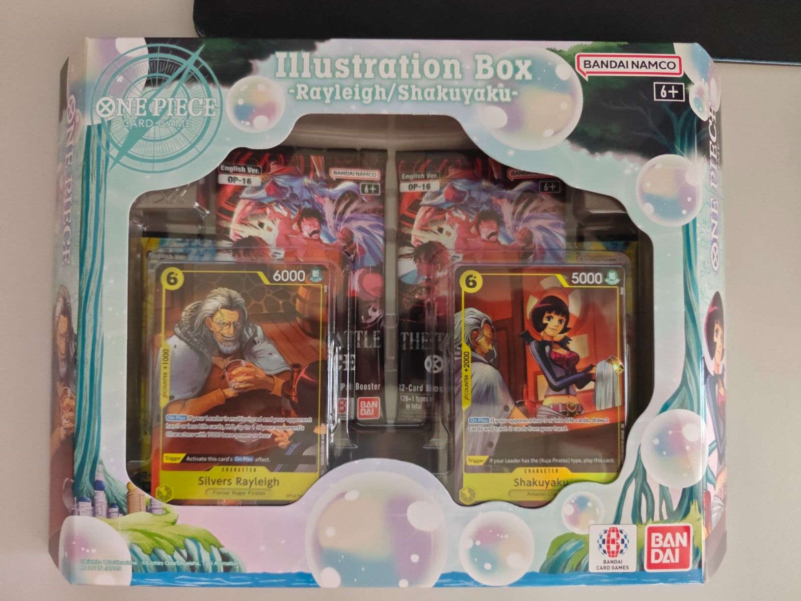 Bandai Carte collezionabili: One Piece Illustration Box - Rayleigh/Shakuyaku - version En – Nuovo (secondo la descrizione) da Cormondreche venduto da pajojo