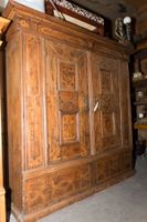 Barock Schrank 200 Jahre Kleistermalerei