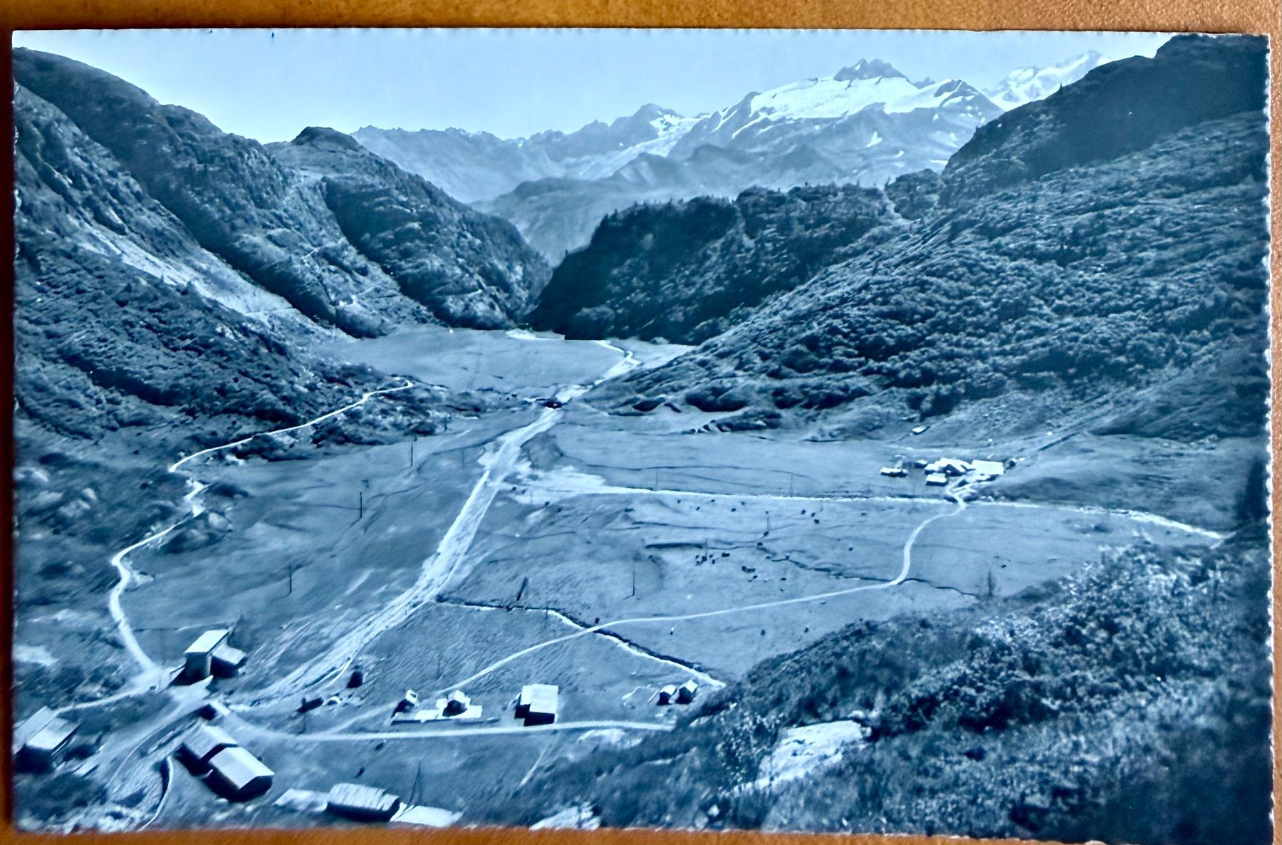 Cartoline postali: Emosson - Le Plateau d'Emosson 1963 – Usato da Lutry venduto da Ediego