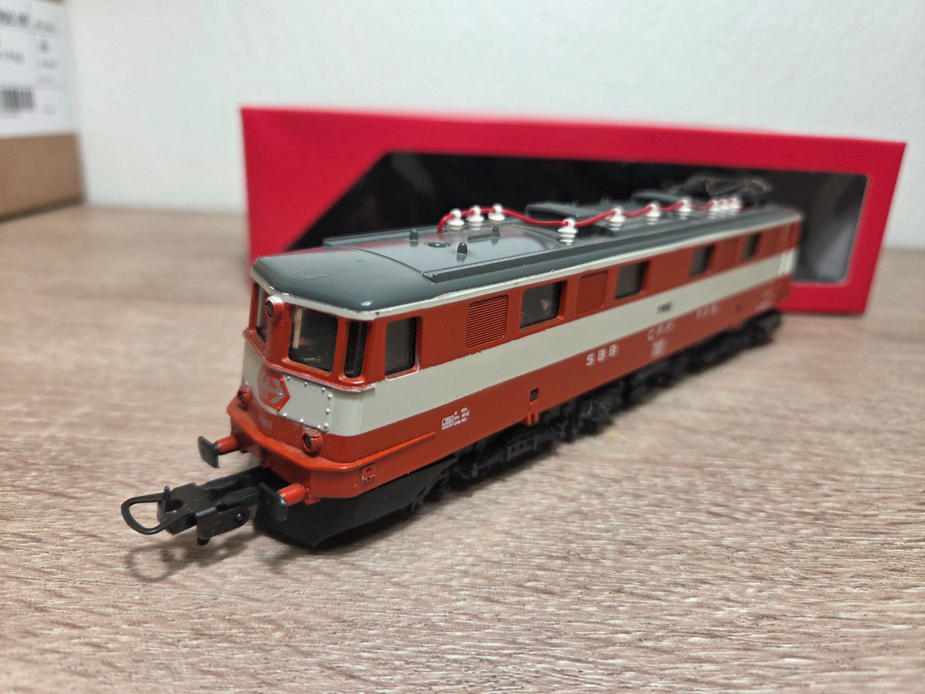 Lima Modellini di ferrovie: Lima 11103 E-Lok SBB H0 – Usato da St-Aubin-Sauges venduto da Lo_Go 2
