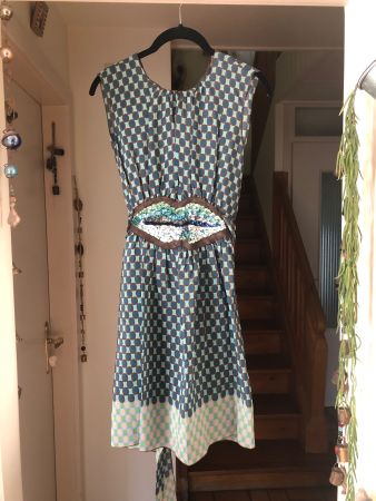 Sommer Kleid MISSONI 100% Seide mit Pailletten NEU