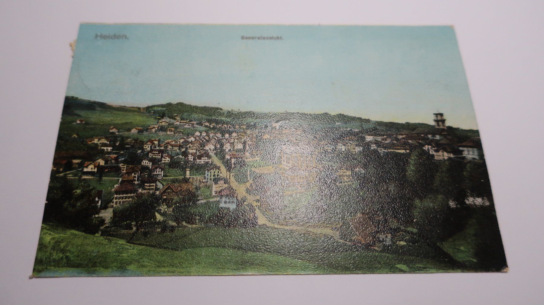 Ansichtskarten: Heiden Generalansicht  1910 – Gebraucht aus Cormoret von Pascalll2001 1